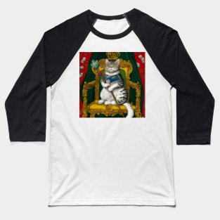 Emperor Kitty Baseball T-Shirt